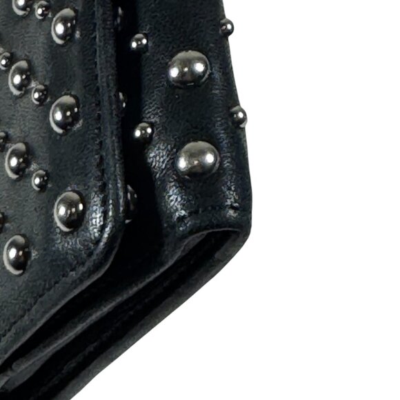 Prada Nappa Borchie Studded Wallet Continental NWOT MINT Condition - Picture 13 of 16